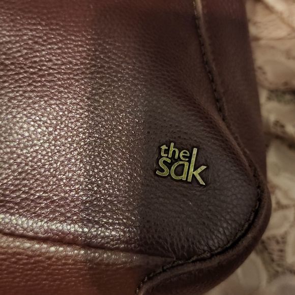The Sak burgundy leather handbag - Picture 6 of 9